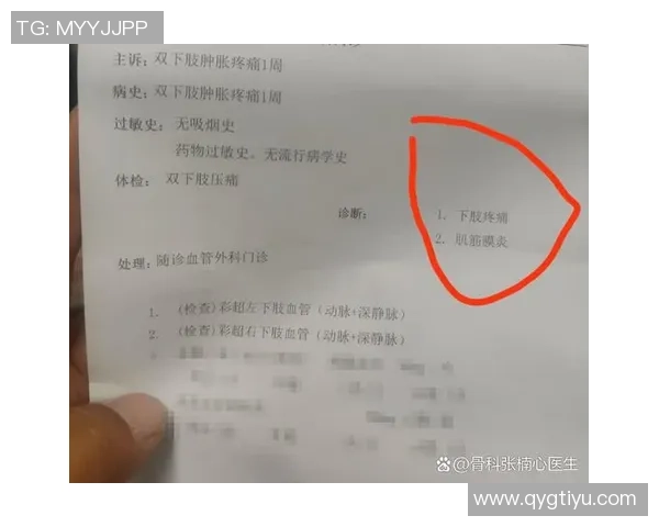 李磊右大腿后群肌肉拉伤及肌筋膜炎I的伤情报告分析与康复建议